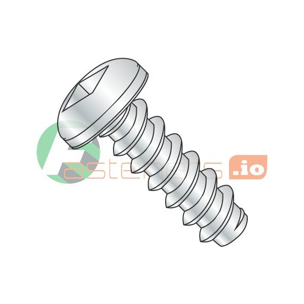 Newport Fasteners Self-Drilling Screw, #6 x 1/4 in, Zinc Plated Steel Pan Head Square Drive, 10000 PK 964235 - main